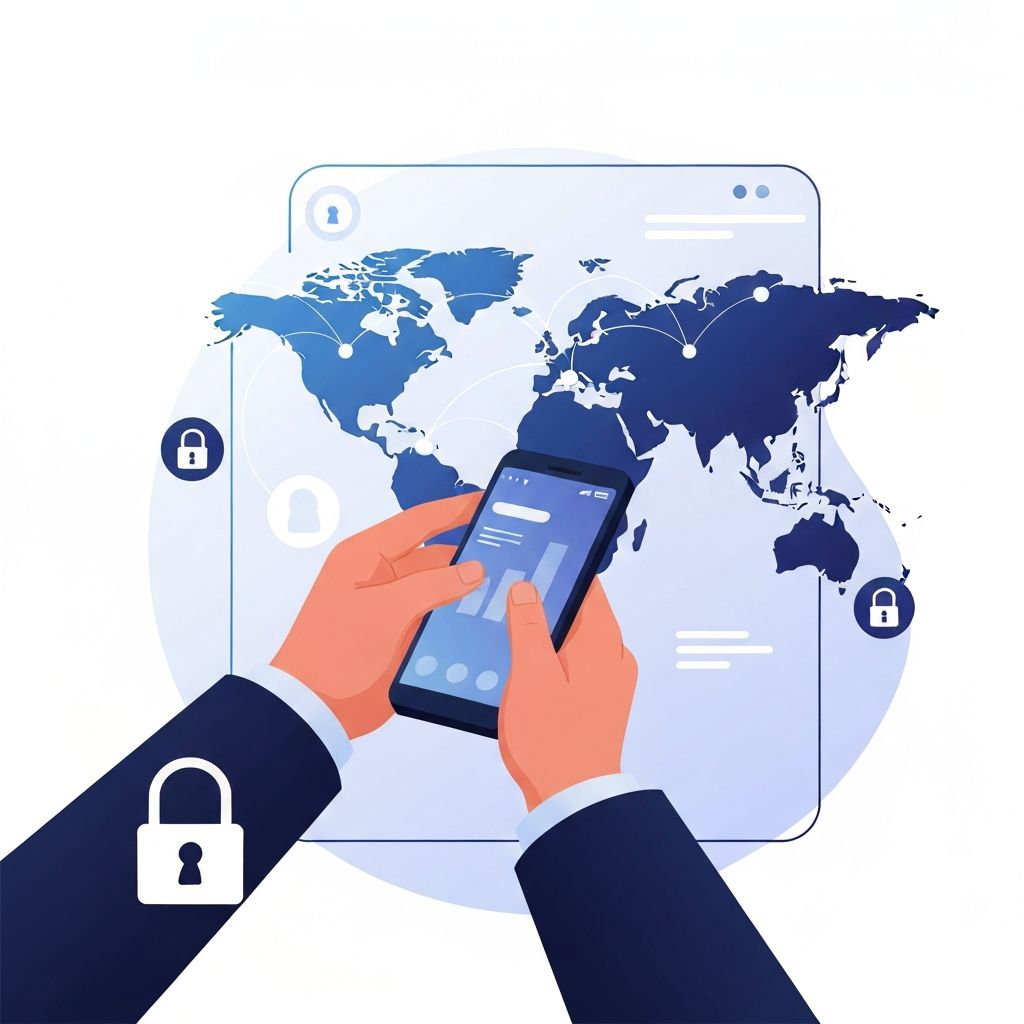 Modern digital banking and international money transfers